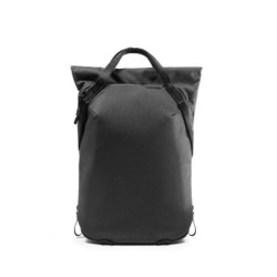 Peak Design Everyday Tote Pack 20L Negro Mochila | Mochila convertible y elegante para trabajo, fotografía y uso diario
