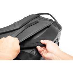 Peak Design Travel 30L Negro Mochila | Mochila de viaje compacta y expandible para fotografía, trabajo o escapadas creativas