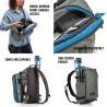Tenba Bolsa de Hombro Solstice V2 12L Gris | Bandolera fotográfica acolchada de gran capacidad