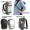 Tenba Bolsa de Hombro Solstice V2 12L Gris | Bandolera fotográfica acolchada de gran capacidad
