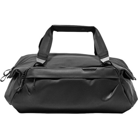 Peak Design Travel Duffel 35L Negro Bolso de Hombro | Bolso de viaje amplio y resistente para fotografía y escapadas creativas