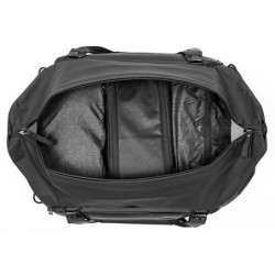 Peak Design Travel Duffel 35L Negro Bolso de Hombro | Bolso de viaje amplio y resistente para fotografía y escapadas creativas