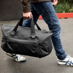 Peak Design Travel Duffel 35L Negro Bolso de Hombro | Bolso de viaje amplio y resistente para fotografía y escapadas creativas
