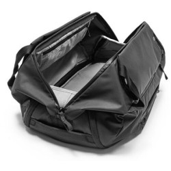 Peak Design Travel Duffelpack 65L Negro Mochila | Mochila técnica de expedición con gran capacidad y uso convertible