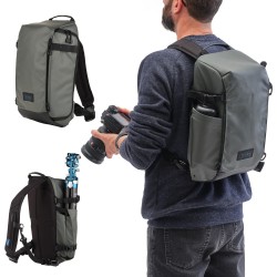 Tenba Bolsa de Hombro Solstice V2 12L Gris | Bandolera fotográfica acolchada de gran capacidad