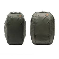 Peak Design Travel Duffelpack 65L Salvia Mochila | Mochila convertible de alta capacidad con diseño natural y modularidad total