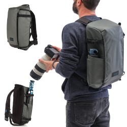 Tenba Bolsa de Hombro Solstice V2 16L Gris | Bandolera fotográfica acolchada de gran capacidad