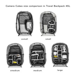 Peak Design Camera Cube V2 Grande Estuche | Estuche modular grande para organización total de equipo fotográfico