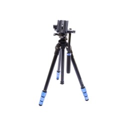 Benro Trípode Slim Video con Cabeza S2C | trípode de vídeo | trípode con rótula de bola | trípode para grabación con cámara DSLR