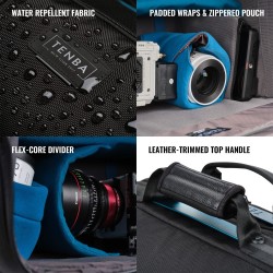 Tenba Maleta Cineluxe V2 24 Negra | Maleta profesional de gran capacidad para cine y video
