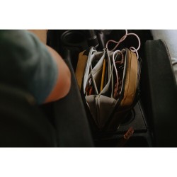 Peak Design Tech Pouch Coyote ESTUCHE/NECESER | Estuche organizador para accesorios tecnológicos con diseño origami