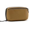 Peak Design Wash Pouch Coyote | ESTUCHE/NECESER de viaje expandible para artículos de higiene o accesorios de cámara