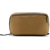 Peak Design Wash Pouch Coyote | ESTUCHE/NECESER de viaje expandible para artículos de higiene o accesorios de cámara