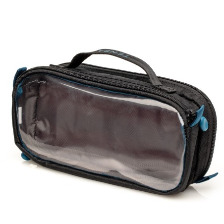 Tenba Bolsa para Cables Tools Cable Duo 4 Negra | Bolsa organizadora de doble compartimento para cables y accesorios
