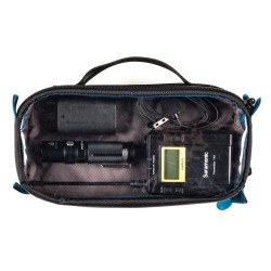 Tenba Bolsa para Cables Tools Cable Duo 4 Negra | Bolsa organizadora de doble compartimento para cables y accesorios