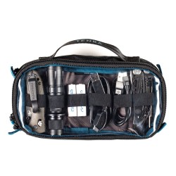 Tenba Bolsa para Cables Tools Cable Duo 4 Negra | Bolsa organizadora de doble compartimento para cables y accesorios