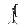 Nanlite Caja de Luz Asimétrica 45x110cm Bowens | softbox asimetrico | caja luz direccional | softbox rectangular control derrame