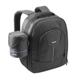 Cullmann Panama Backpack 400 Negra | Mochila resistente al agua para equipos DSLR y accesorios