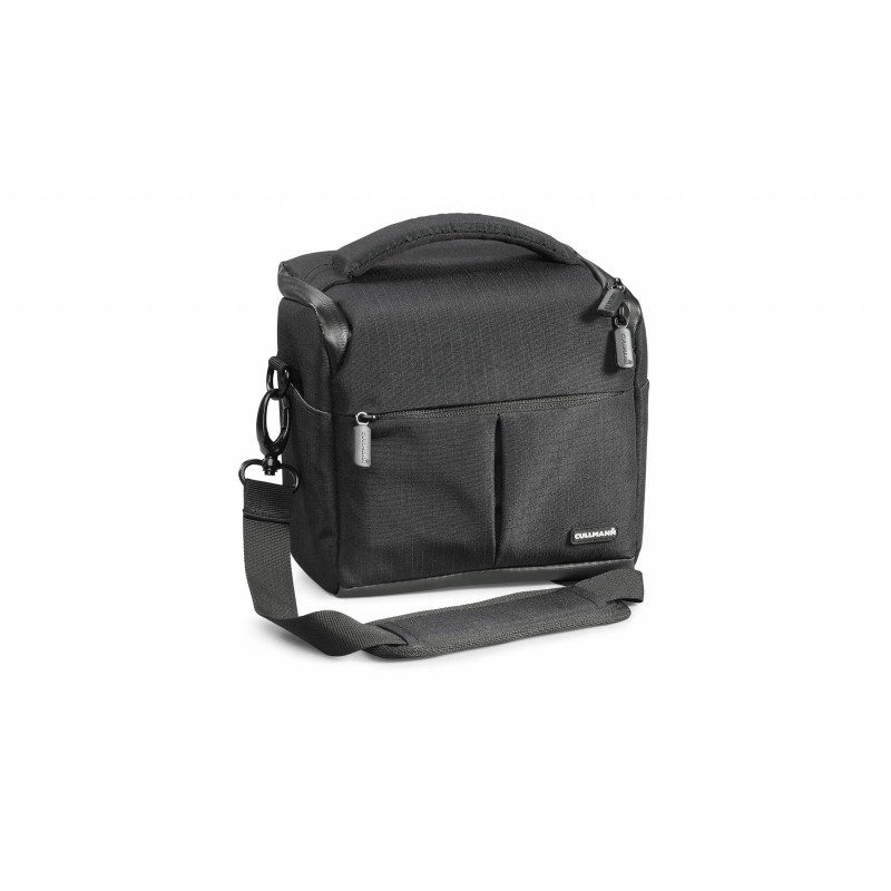 Cullmann Málaga Vario 400 Negra | Bolsa de hombro resistente al agua para cámaras DSLR y accesorios