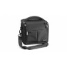 Cullmann Málaga Vario 400 Negra | Bolsa de hombro resistente al agua para cámaras DSLR y accesorios