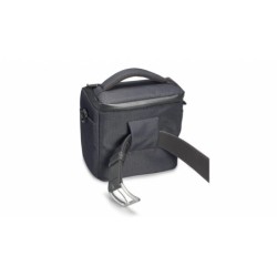 Cullmann Málaga Vario 400 Negra | Bolsa de hombro resistente al agua para cámaras DSLR y accesorios