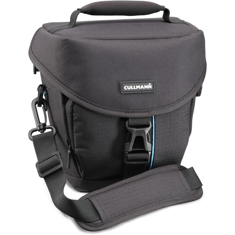 Cullmann Málaga Maxima 120 Negra | Bolsa de hombro resistente al agua para cámaras DSLR y accesorios