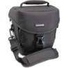 Cullmann Málaga Maxima 120 Negra | Bolsa de hombro resistente al agua para cámaras DSLR y accesorios