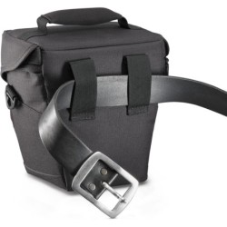 Cullmann Málaga Maxima 120 Negra | Bolsa de hombro resistente al agua para cámaras DSLR y accesorios