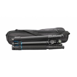 Cullmann Trípode Rondo 430TM RB6.6 Azul | trípode con monopié | trípode profesional | trípode para fotografía y vídeo