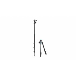 Cullmann Trípode Rondo 430TM RB6.6 Azul | trípode con monopié | trípode profesional | trípode para fotografía y vídeo