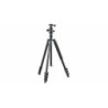 Cullmann Trípode Rondo 480M RB8.5 Azul | trípode fotográfico | trípode con monopié | trípode con rótula de liberación rápida