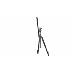 Cullmann Trípode Rondo 480M RB8.5 Azul | trípode fotográfico | trípode con monopié | trípode con rótula de liberación rápida