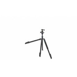 Cullmann Trípode Rondo 480M RB8.5 Azul | trípode fotográfico | trípode con monopié | trípode con rótula de liberación rápida