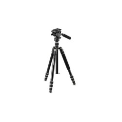 Cullmann Trípode Nando 560M RW15 Negro/Plata | trípode profesional | trípode panorámico