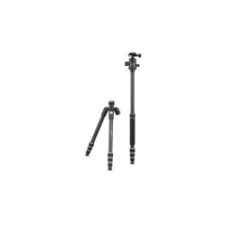Cullmann Trípode Nando 530TMC RB8.5 Negro/Plata | trípode con monopié | trípode profesional