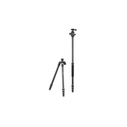 Cullmann Trípode Nando 580MC RB8.5 Negro/Plata | trípode de alta gama | trípode para estudio