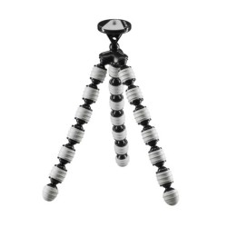 Cullmann Mini Trípode Alpha 380 Móvil Gris | trípode de sobremesa | trípode para móvil | trípode portátil para móvil y cámara