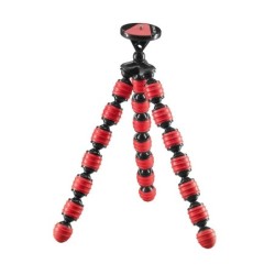 Cullmann Mini Trípode Alpha 380 Móvil Rojo | trípode portátil | trípode para móvil