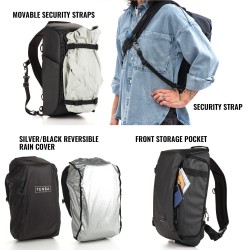 Tenba Bolsa de Hombro Solstice V2 12L Negra | Bolsa fotográfica espaciosa y ergonómica