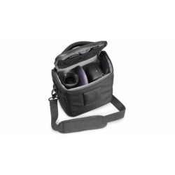 Cullmann Málaga Vario 400 Azul | Bolsa de hombro para cámaras réflex con interior acolchado