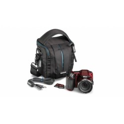 Cullmann Sydney Pro Action 150 Negro | Bolsa de hombro compacta y resistente para cámaras avanzadas
