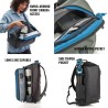 Tenba Bolsa de Hombro Solstice V2 16L Negra | Bandolera fotográfica espaciosa y ergonómica