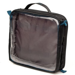 Tenba Bolsa para Cables Tools Cable Duo 8 Negra | Bolsa organizadora de gran capacidad para cables y accesorios