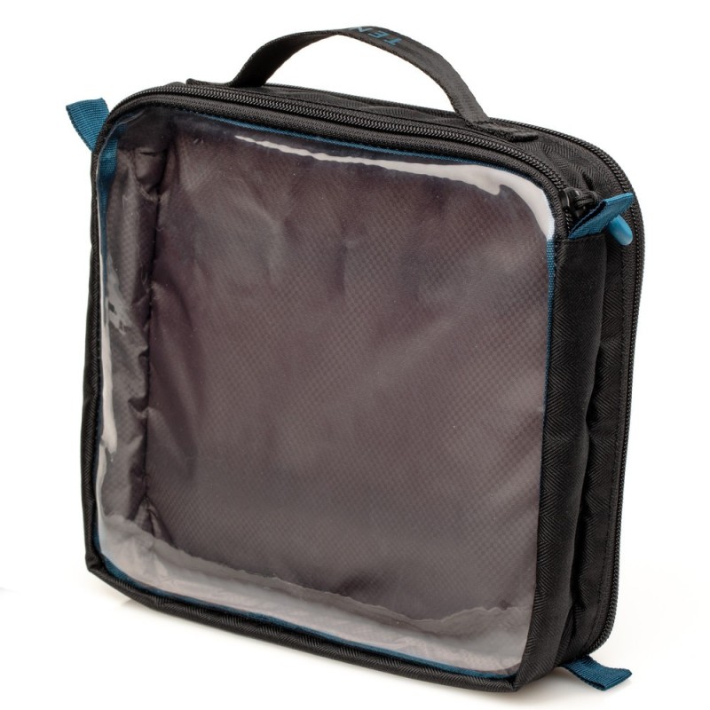 Tenba Bolsa para Cables Tools Cable Duo 8 Negra | Bolsa organizadora de gran capacidad para cables y accesorios