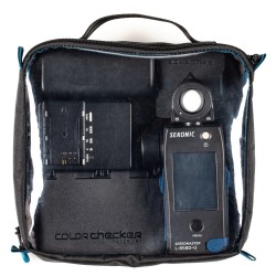 Tenba Bolsa para Cables Tools Cable Duo 8 Negra | Bolsa organizadora de gran capacidad para cables y accesorios