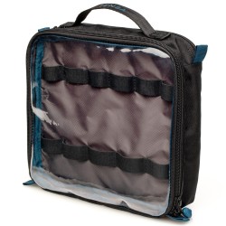 Tenba Bolsa para Cables Tools Cable Duo 8 Negra | Bolsa organizadora de gran capacidad para cables y accesorios