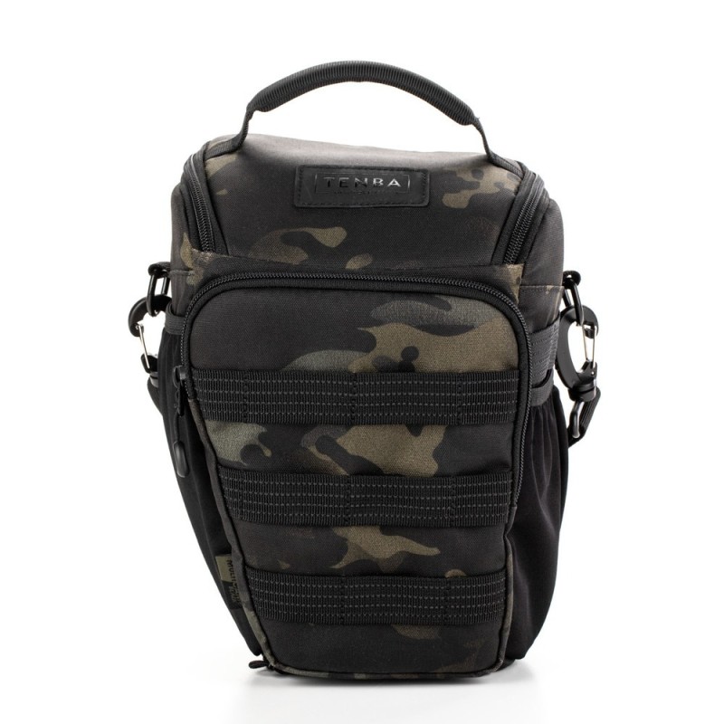 Tenba Bolsa Axis V2 4L Multicam Negra | Bolsa táctica compacta para cámaras y accesorios