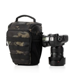 Tenba Bolsa Axis V2 4L Multicam Negra | Bolsa táctica compacta para cámaras y accesorios