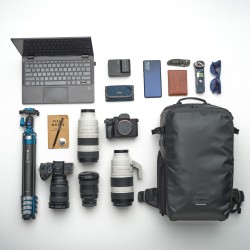 Tenba Mochila Solstice V2 20L Negra | Mochila fotográfica ergonómica y versátil