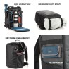 Tenba Mochila Solstice V2 20L Negra | Mochila fotográfica ergonómica y versátil
